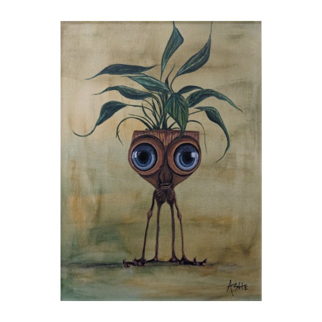 Fantasy Acrylic Wall Art, 10" x 14" Acrylic Print (Front)