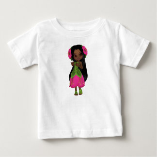 Fantasy African American Baby Girl T-Shirt