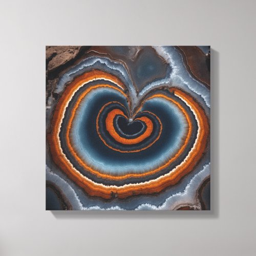 Fantasy Agate Nodule Canvas Print