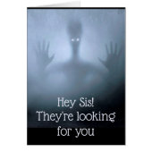 Fantasy Alien Fog Sister Birthday Looking for you (Front)