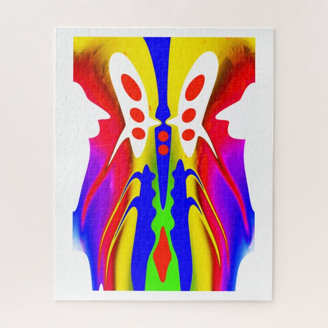 Fantasy alien machine art jigsaw puzzle (Vertical)