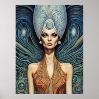 Fantasy Alien Woman