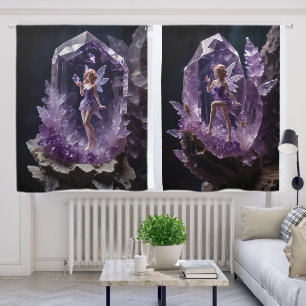 Fantasy Amethyst Fairy Curtains