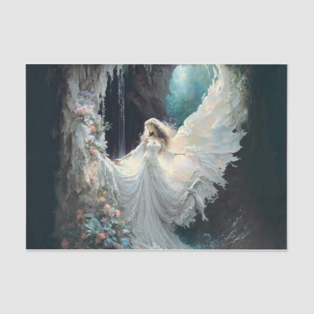 Fantasy Angel Tissue Paper (Front)