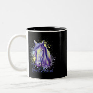 Fantasy Animal Heart Mythical Dragon Cute Dragon Two-Tone Coffee Mug