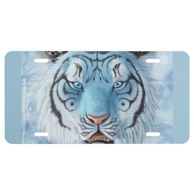 Fantasy Animal License Plate (Front)