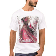 Fantasy Anime Manga Girl Kameko Tshirt Custom