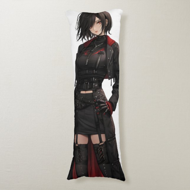 Fantasy Anime Mysterious Girl Body Pillow (Front Vertical)