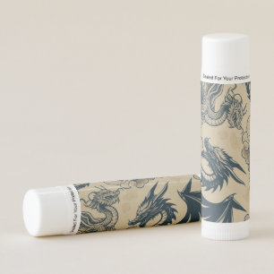 Fantasy Antiqued Dragons Lip Balm