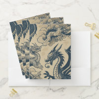 Fantasy Antiqued Dragons