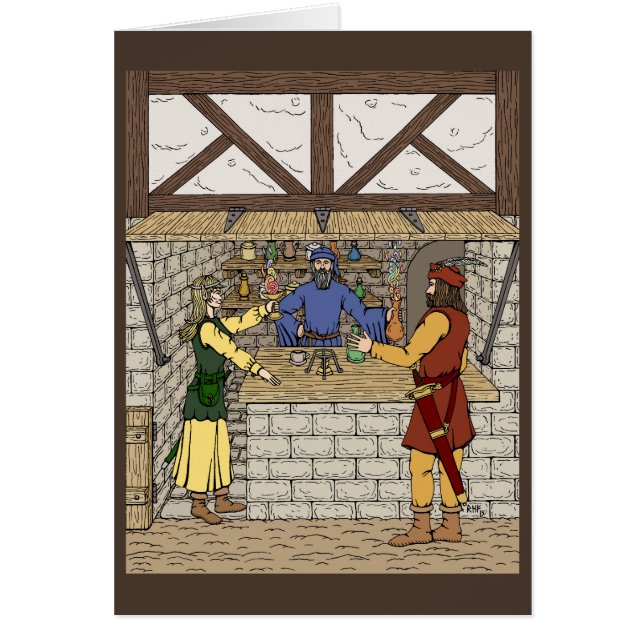 Fantasy Apothecary Shop Cards (Front)
