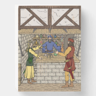 Fantasy Apothecary Shop Wooden Box Sign