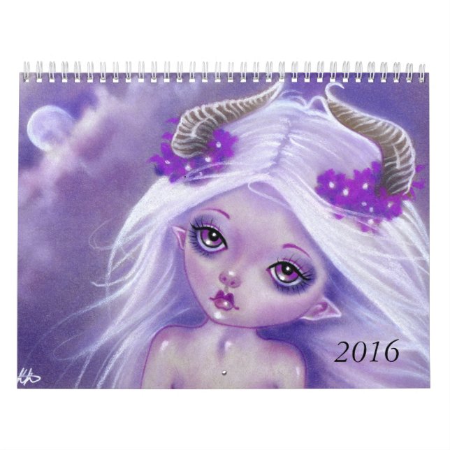 Fantasy Art Calendar 2016 Katerina Art (Cover)
