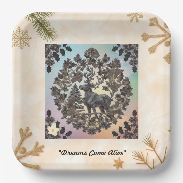 "Fantasy Art Designs" Paper Plates (Front)