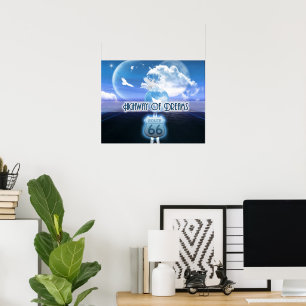 Fantasy Art - Highway of Dreams Poster