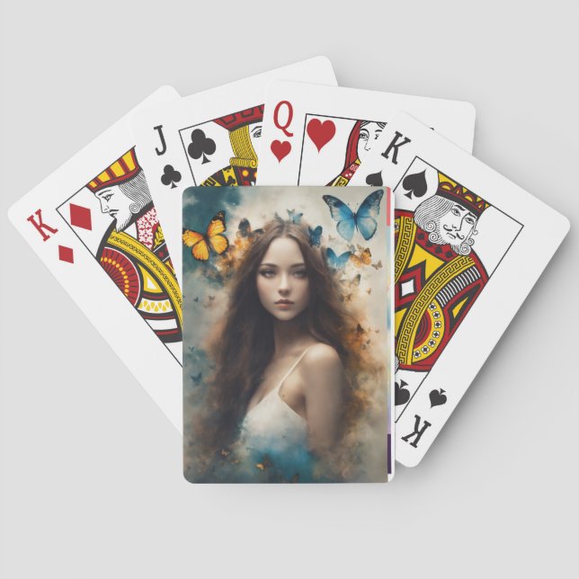 Fantasy Art Playing Cards - Unique and Artistic  (Back)
