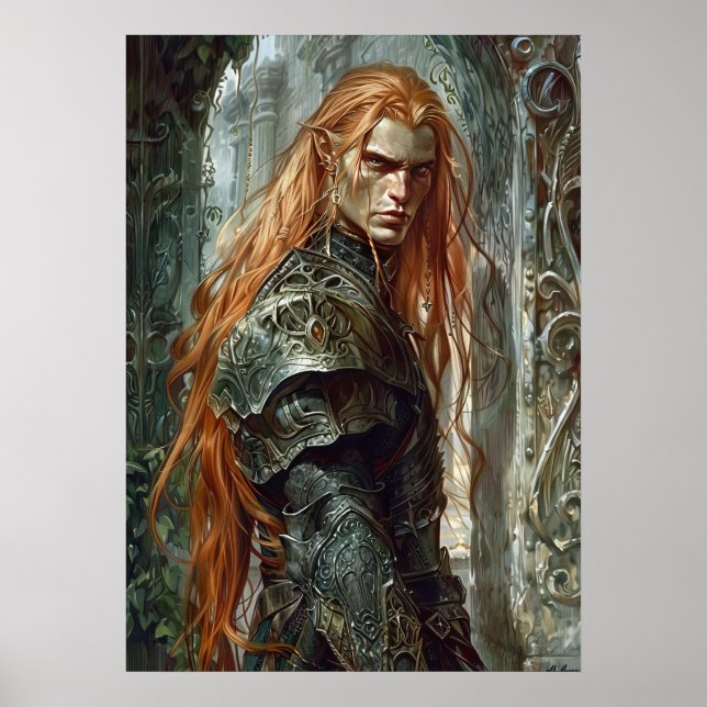 Fantasy Art Poster for Magic: The Gathering Card M (Front)