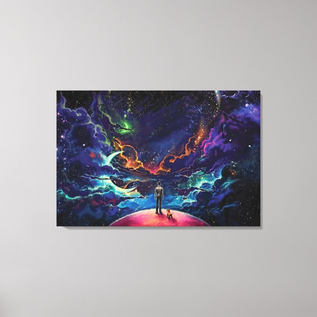 Fantasy Art Premium Wrapped Canvas (Gloss) Print (Front)
