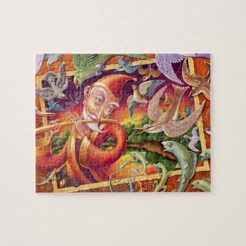 Fantasy art puzzle Magic Flute Jigsaw Puzzle