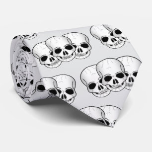 Fantasy Art Skull Design Neck Tie