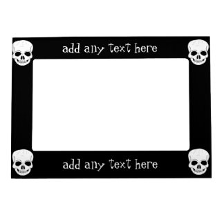 Fantasy Art Skull Magnetic Frame