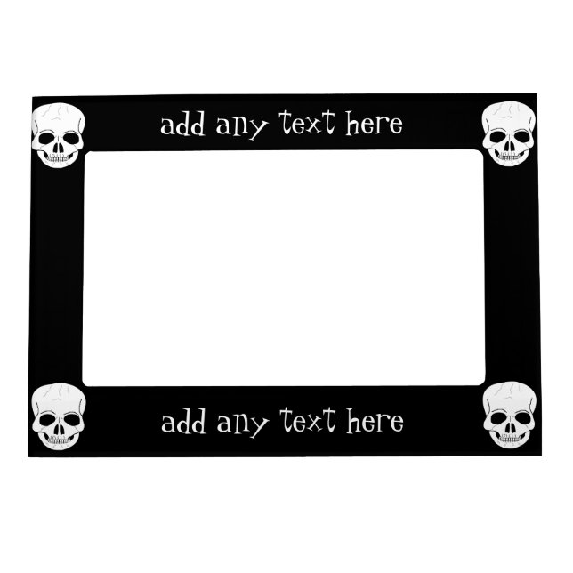 Fantasy Art Skull Magnetic Frame (Front)