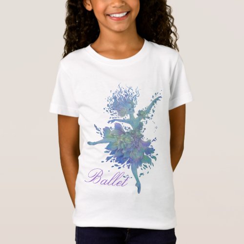 Fantasy Art T-shirt - Aurora Ballerina