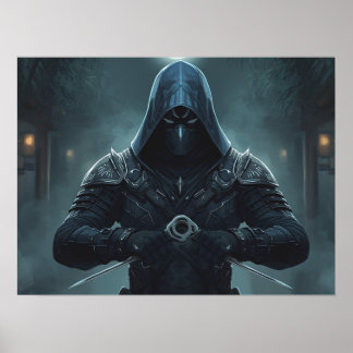 Fantasy Art: “The Whisperer of Arcane Shadows” Poster