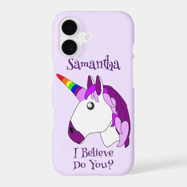 Fantasy Art Unicorn Design Personalised Case-Mate iPhone Case (Back)