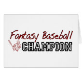 Fantasy Baseball Champion (Front Horizontal)