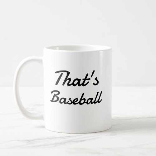 Fantasy Baseball Coffee Mug