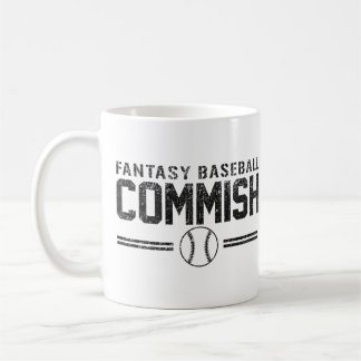 Fantasy Baseball Commish Coffee Mug