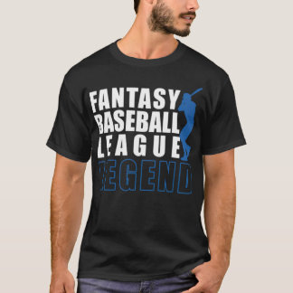 Fantasy Baseball League baseball funny bambino T-Shirt