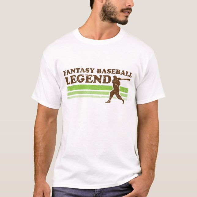 Fantasy Baseball Legend T-shirt (Front)