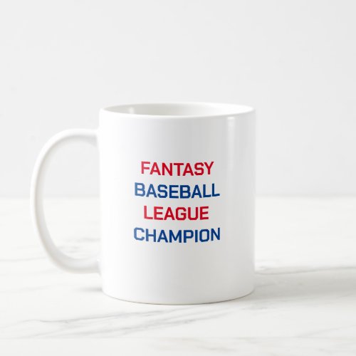 Fantasy Baseball Mug