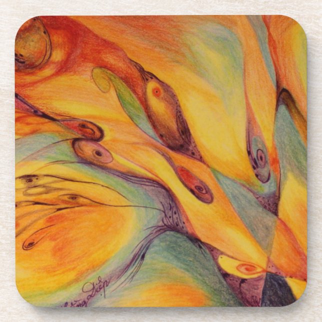 Fantasy Beverage Coaster (Front)