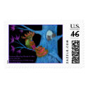 Fantasy Bird by Wendy C. Allen stamp