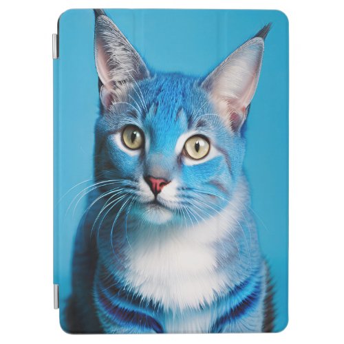 Fantasy blue cat iPad air cover