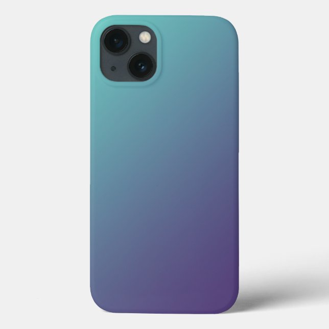 FANTASY Blue + Purple Gradient Color Phone Case (Back)