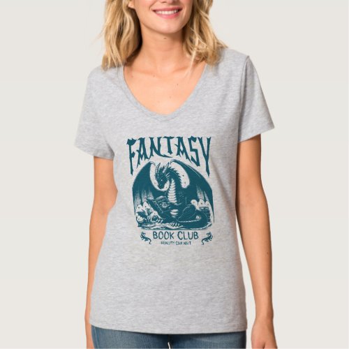 Fantasy Book Club Dragon T_Shirt