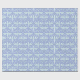 Fantasy Botanical Dragon Wrapping Paper