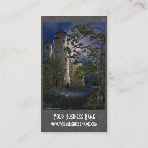 Customizable Fantasy Business Card
