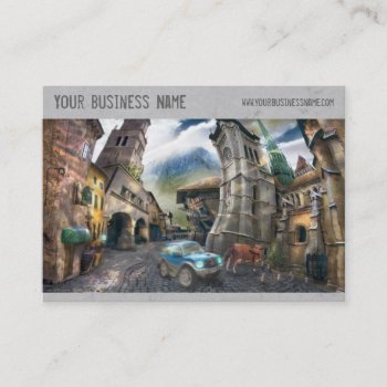 Fantasy Business Card (3.5x2.5) by Houk at Zazzle