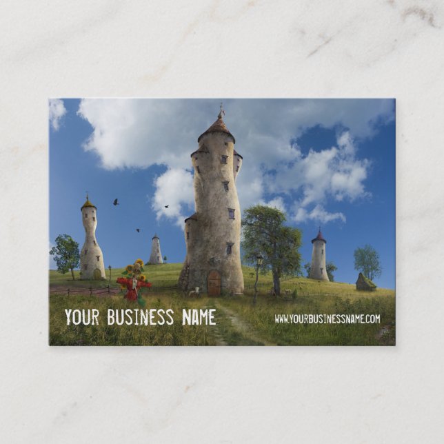 Fantasy Business Card (3.5x2.5) (Front)
