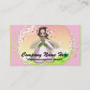 Fantasy Business Card :: Cherry Blossom Fairy
