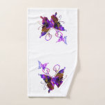 Fantasy Butterflies Hand Towel at Zazzle