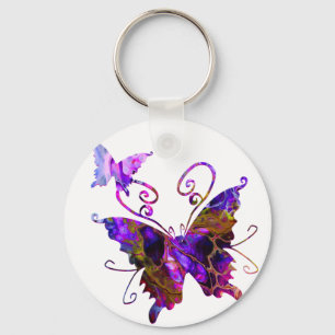 Fantasy Butterflies Keychain