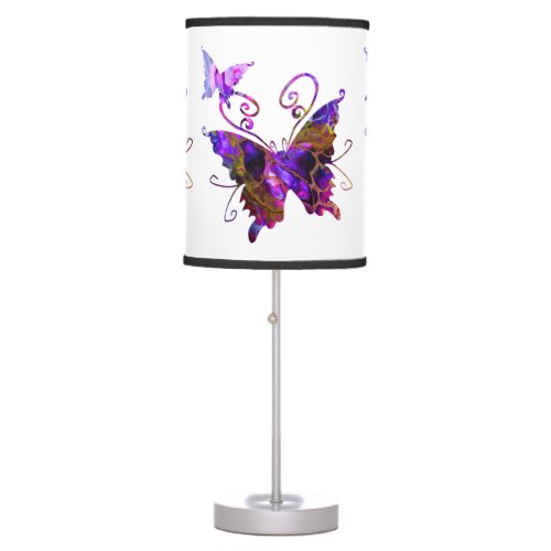 Fantasy Butterflies Table Lamp