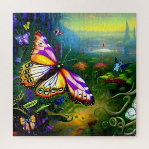 Fantasy Butterfly Journey Jigsaw Puzzle
