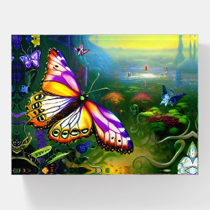 Fantasy Butterfly Journey  Paperweight
